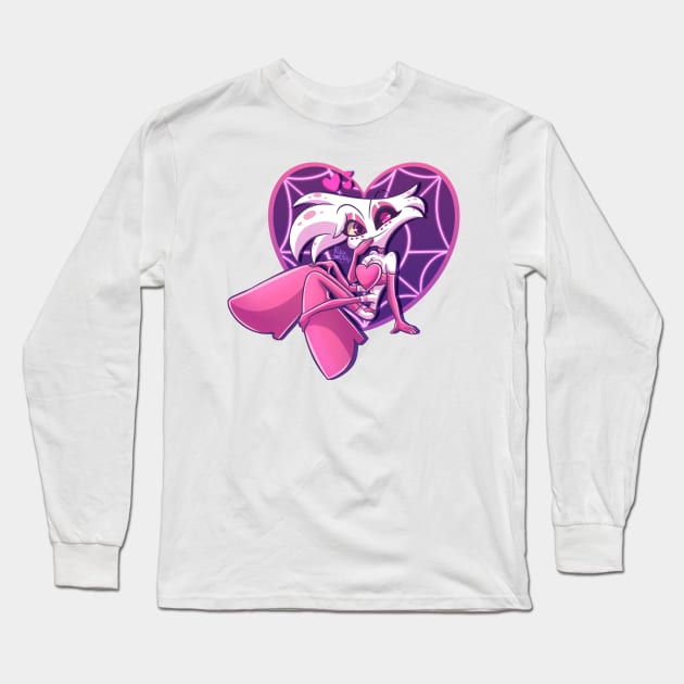 Angel Dust Heart Long Sleeve T-Shirt by RilexNao